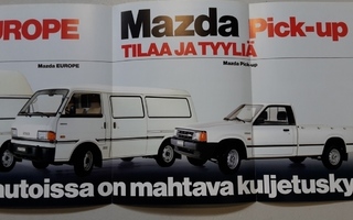 Mazda tavara-autoesite, 1986