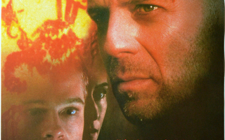 Elokuvajuliste: 12 apinaa (Bruce Willis, Brad Pitt)
