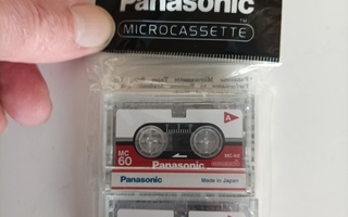 Panasonic Micro/Mini kasetti  2 kpl.