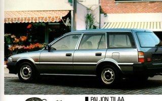Toyota Corolla Wagon -esite, 1987