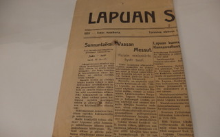 Lapuan Sanomat  vuodelta 1935, nro 15.8.