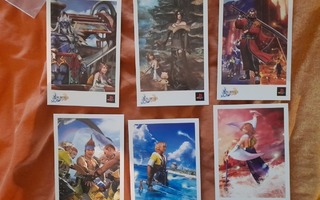 Final Fantasy X postikortit