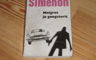 Simenon, Georges: Maigret ja gangsterit 1.p nid. v. 1958