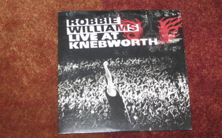 ROBBIE WILLIAMS - LIVE AT KNEBWORTH - CD