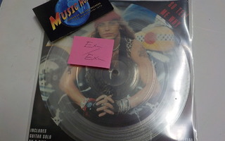 POISON - SO TELL ME WHY CLEAR VINYL EX+/EX+ 7"