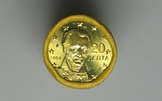 2004 Kreikka 20c  rulla UNC