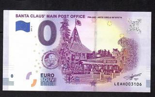 0-EURO Joulupukin posti VIRHEELLINEN