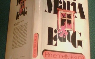 Maria Lang: Pimennetty ikkuna (1.p.1984) Sis.postikulut