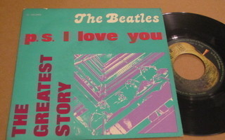 The Beatles P.S. I love you 7 45 Italia 1976