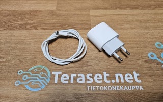 Apple 20W USB-virtalähde + kaapeli