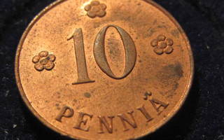 10 penniä 1919