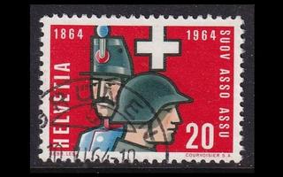 Sveitsi 793 o Aliupseeriyhdistys 100v (1964)