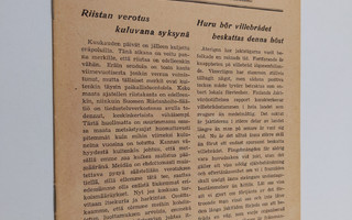 Metsästäjäliiton tiedoitukset 3/1952