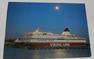 m/s Cinderella kuutamolla, laivaleima + Navire Helsinki 1992