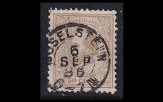 Alankomaat 27D o Willem III 50 C IJSELSTEIN (1872)