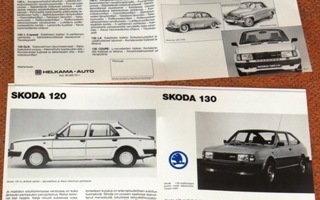 1987 Skoda esite - suom - KUIN UUSI