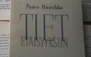 Paavo Haavikko - Tiet etäisyyksiin (äänikirja, CD)