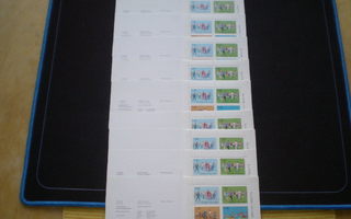 Halvalla erä postimerkkivihkoja: 10 kpl V13 - LaPe 40 €