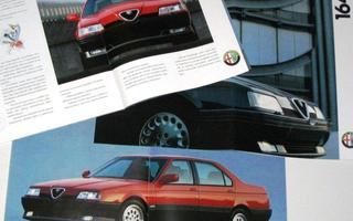 1993 Alfa Romeo 164 PRESTIGE esite - KUIN UUSI - 36 siv suom
