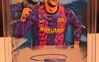 Ferran Torres /49 - Blue Laser Auto - FC Barcelona