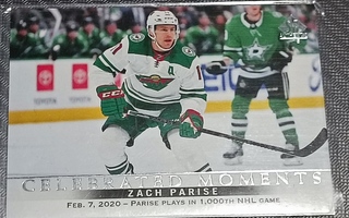 2020-21 SP Authentic SPA Celebrated Moments #105 Wild - ZACH