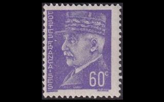 Ranska 516 ** Käyttösarja Pétain 60 c (1941)