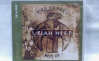 cd + dvd Bird of Prey - Uriah Heep - The Best of