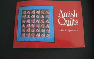 Amish Quilts – postikorttikirja Amish peitto tilkkutäkki