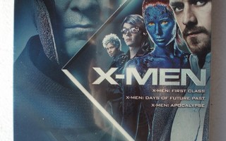 X-Men Prequel trilogy steelbook (Blu-ray, uusi)