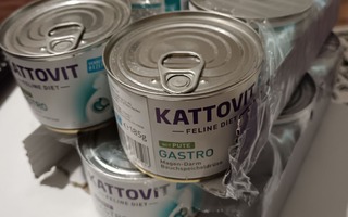 Kattovit Gastro 185g erikois purkki ruokaa 11kpl