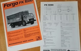 1969 Fargo FK 1050 esite - KUIN UUSI - suom - truck