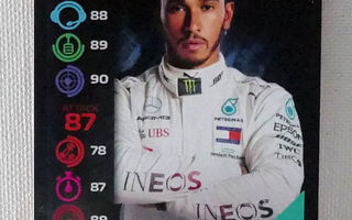 Lewis Hamilton Racer Topps Turbo Attax F1 Formula 1 2020 #11