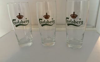 Carlsberg tuoppeja 3kpl