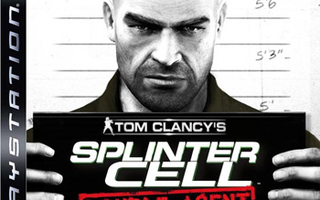 Tom Clancy´S Splinter Cell Double Agent	(30 619)	k			PS3