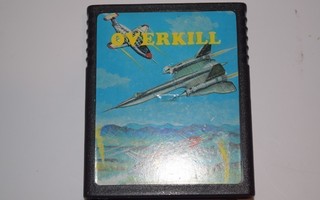 Atari 2600 - Overkill ( L ) -Rare- Kevät ALE!