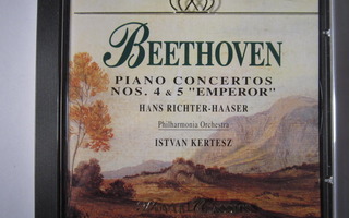 Ludwig van Beethoven : Pianokonsertot no 4 ja 5 - CD