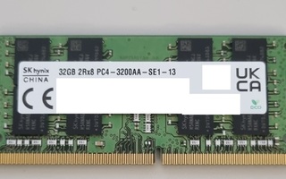 Skhynix 32GB DDR4 SDRAM PC4-3200AA kannettavan muistikampa