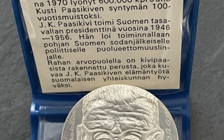 JK Paasikivi, 10 mk 1970, hopea