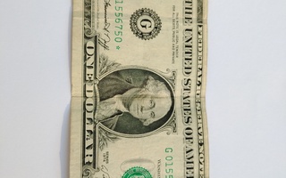 USA 1 Dollari, sarja 1974, G=Chicago, käytetty korvaava