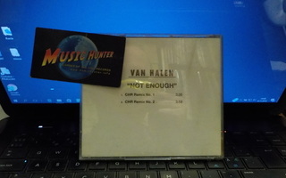 VAN HALEN - NOT ENOUGH CD SINGLE PROMO REMIX