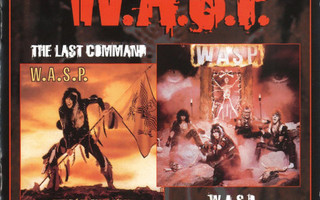 W.A.S.P. (2CD) WASP & The Last Command HYVÄ KUNTO!!