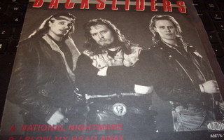 7" single : BACKSLIDERS : National Nightmare