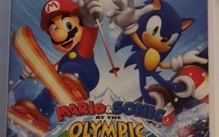 * Mario & Sonic At The Olympic Winter Games Wii / Wii U PAL