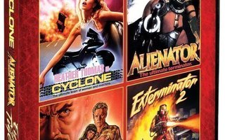 4 ACTION-PACKED MOVIE MARATHON 2-Disc Shout! Factory R1 OOP!