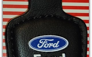 Pieni nahkainen Ford avaimenperä