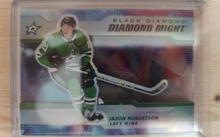 2022-23 UD Black Diamond Might Acrylic Jason Robertson /99