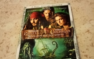 Pirates Of Caribbean - Kuolleen miehen kirstu tupla DVD