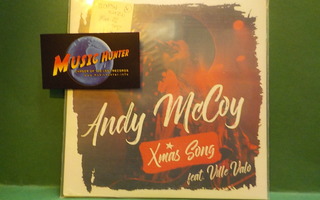 ANDY MCCOY - XMAS SONG FEAT. VILLE VALO UUSI 7'' SINGLE+