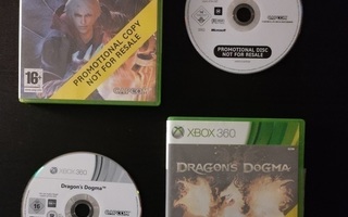 Devil May Cry 4 ja Dragon's Dogma promo XBOX 360