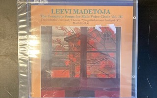 Madetoja - The Complete Songs For Male Vol.III CD (UUSI)